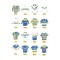 Warrington Wolves Rugby League Retro Art Shirts T-Shirt